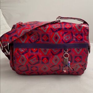 Hadaki Cushion Multitasker Laptop bag Tic Tac Toe